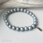 Armband Miracle Bead grau