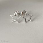 Ohrstecker offener Stern