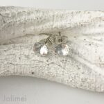 Ohrstecker 6 mm crystal