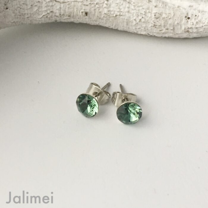 Ohrstecker 6 mm erinite – Bild 2