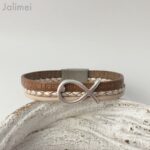 Armband Fisch Konfirmation beige