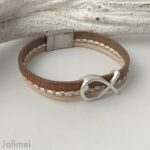 Armband Fisch Konfirmation beige – Bild 2