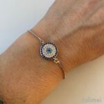 Armband Edelstahl blau – Bild 3