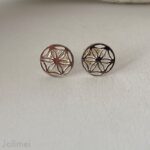 Ohrstecker kleine Lebensblume – Bild 2