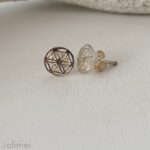 Ohrstecker kleine Lebensblume – Bild 3