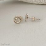 Ohrstecker Smiley – Bild 4