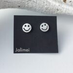 Ohrstecker Smiley – Bild 2
