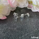 Ohrstecker doppeltes Herzchen – Bild 3