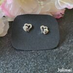 Ohrstecker doppeltes Herzchen – Bild 2