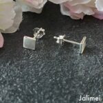 Ohrstecker mit kleines Quadrat