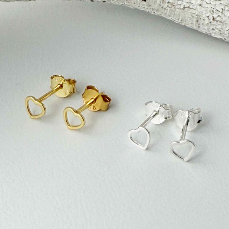 Ohrstecker Miniherzchen