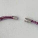 das Ledercollier mit LandFrauen Biene beere