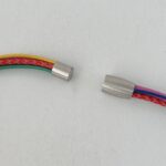 das Ledercollier mit LandFrauen Biene bunt