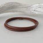 das Wickelarmband aus Nappaleder für Herren braun