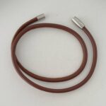 das Wickelarmband Nappaleder Herren braun