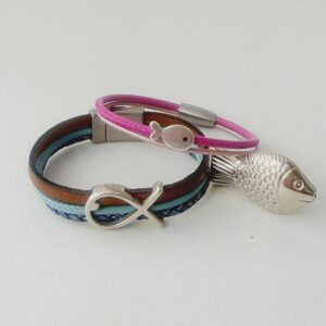 Armband mit Fisch zur Kommunion