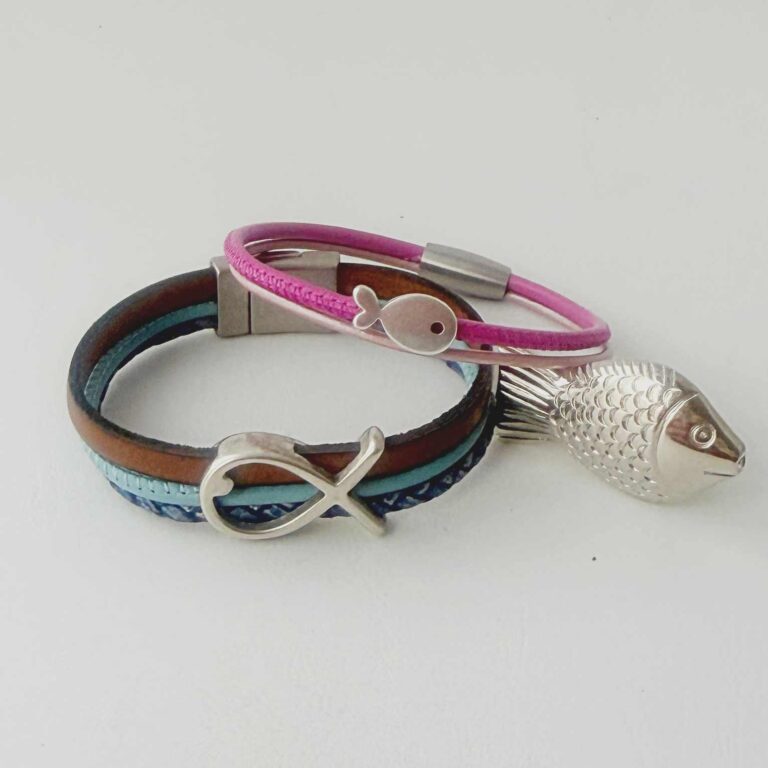 Armband mit Fisch zur Kommunion