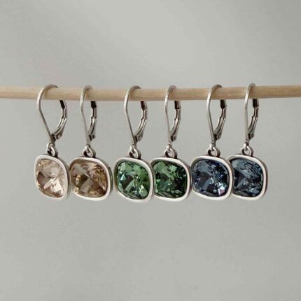 Ohrhänger Glitzerstein